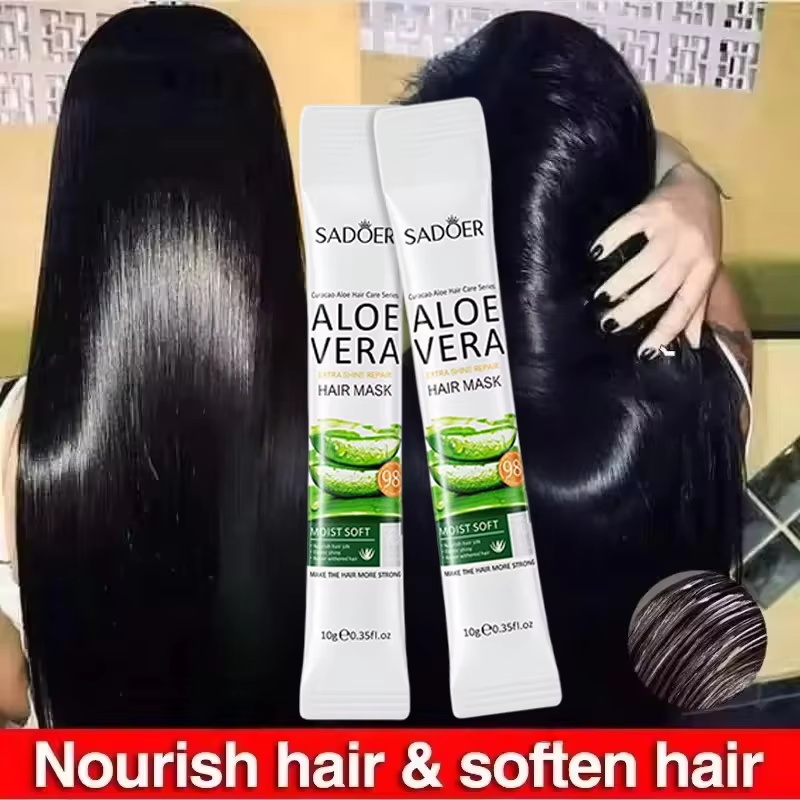 Hair Care With Aloe Vera - 5 Saniyede Hızlı Onarıcı Besleyici Saç