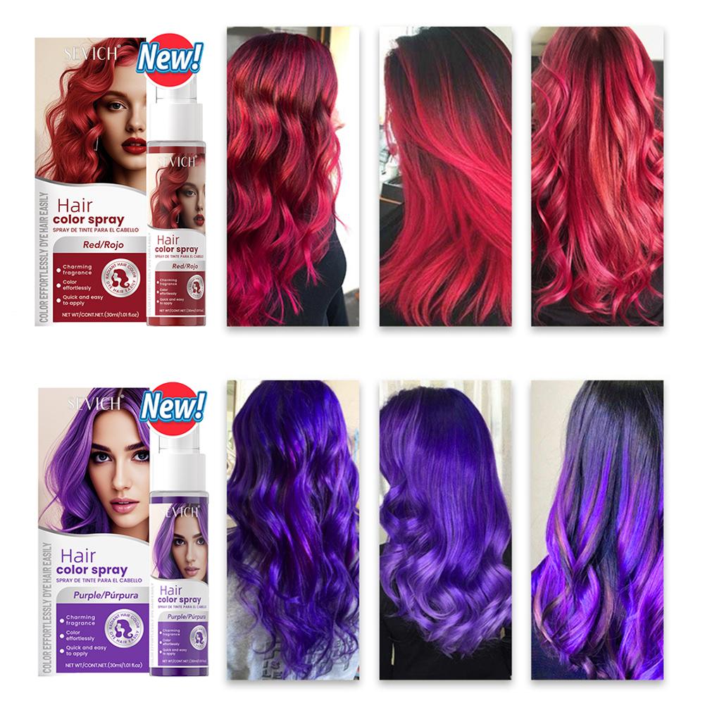 Purple Toning Shampoo - 8 Renkli Geçici Saç Boyası ve