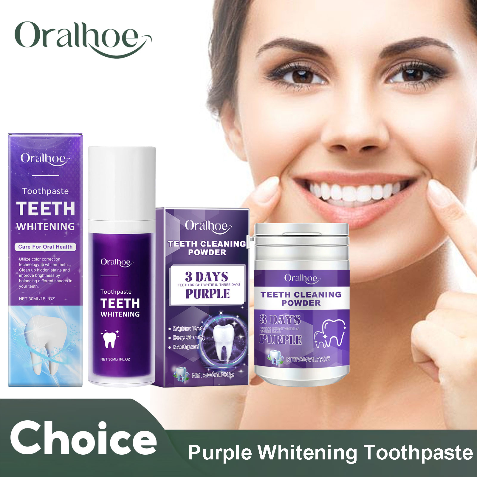 Purple Toning Shampoo - Mor Düzeltici Diş Beyazlatma Diş Macunu