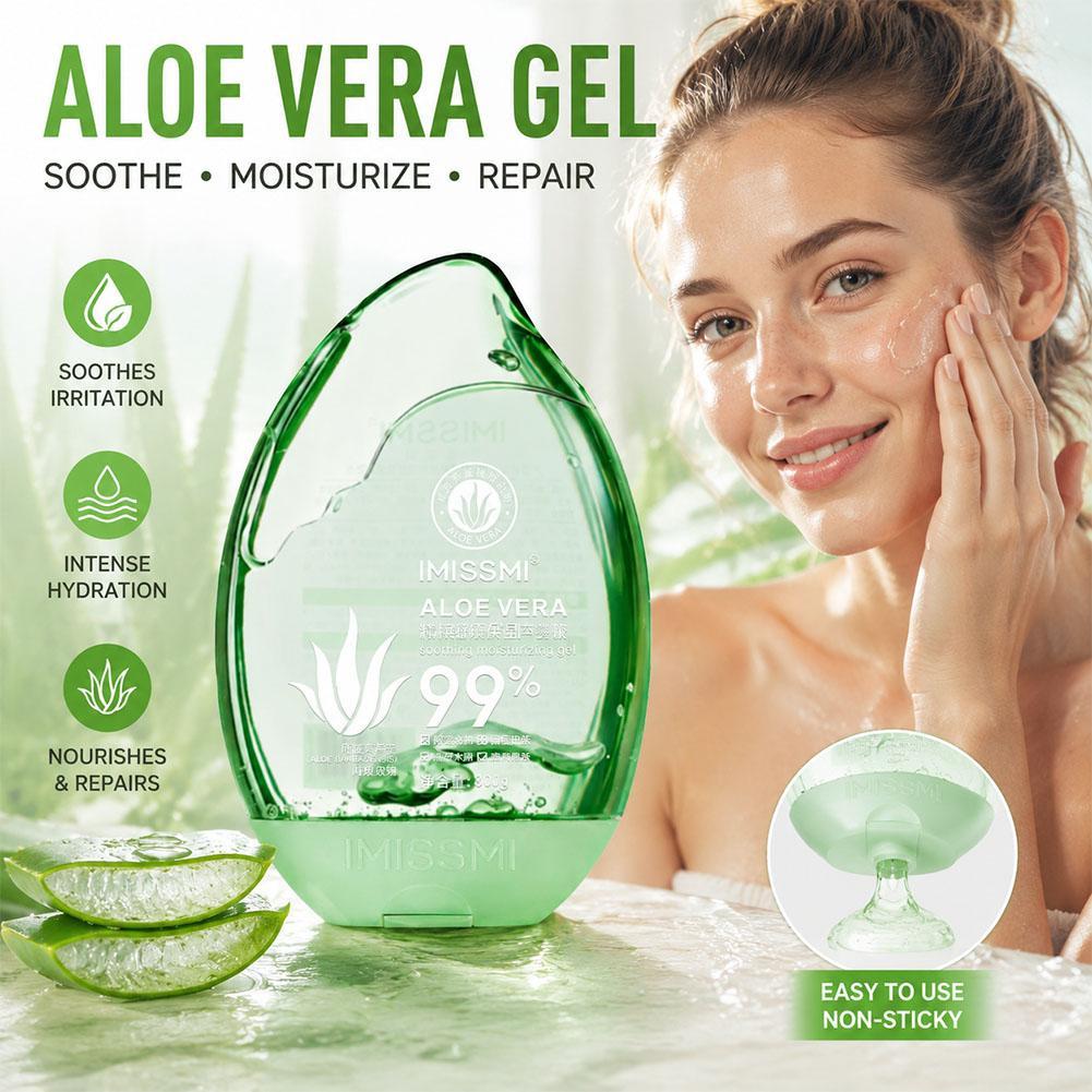 Hair Care With Aloe Vera - 300g Aloe Vera Jeli Yatıştırıcı Aloe