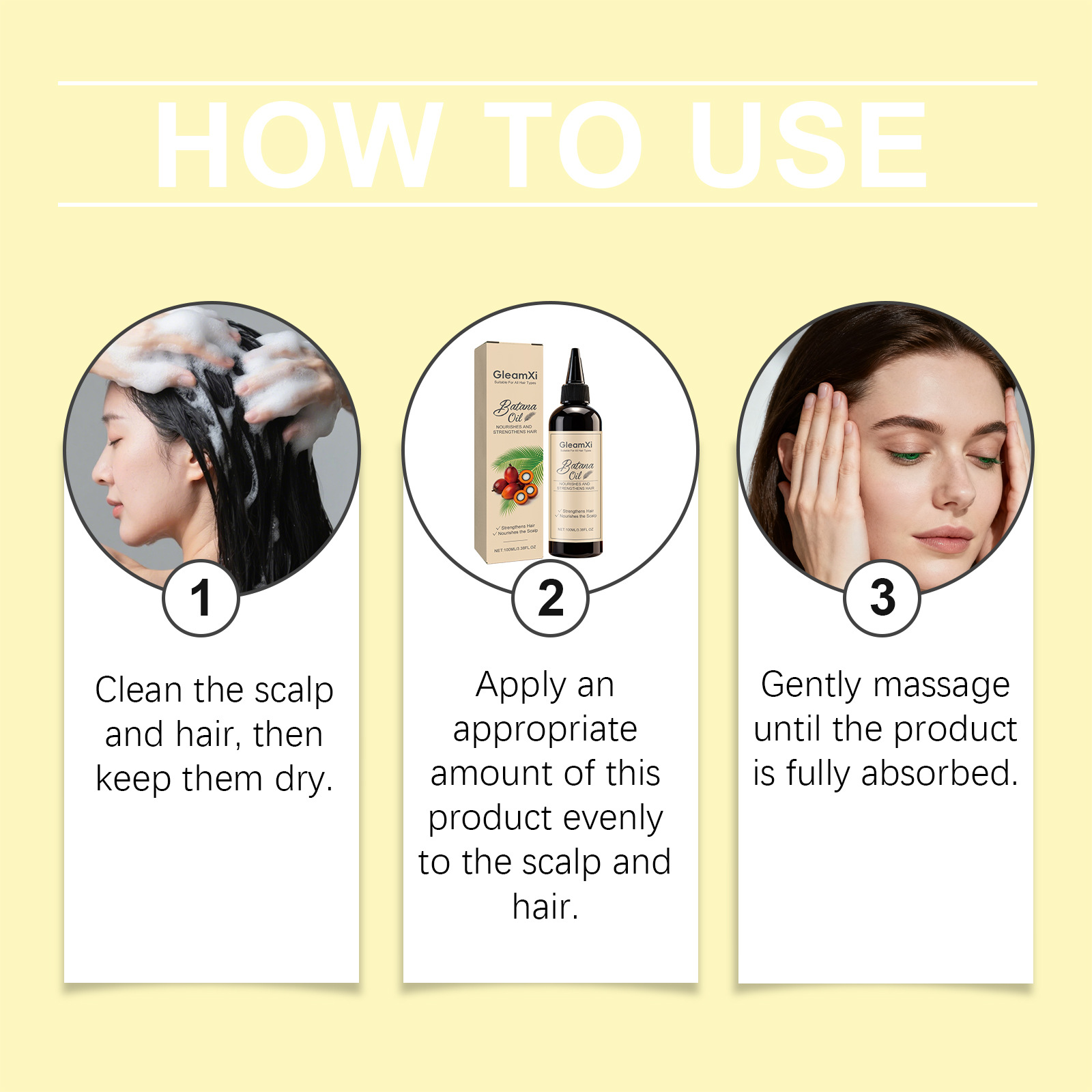 Hair Care Nature - Batana Saç Esansiyel Yağı Saç Köklerini