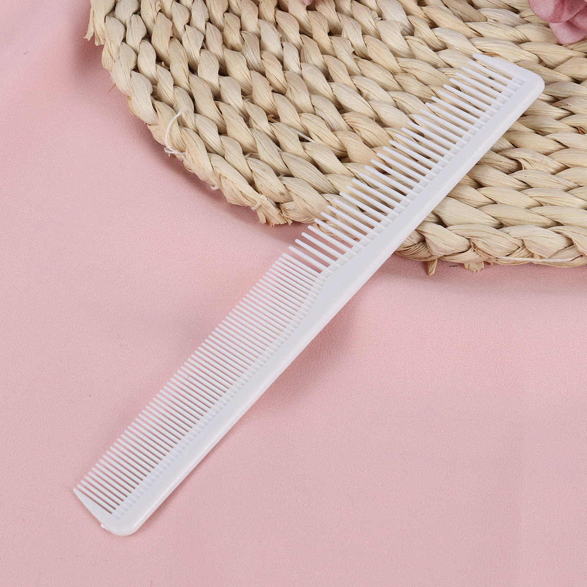 Hair Care Salon - Anti-Statik Plastik Saç Tarağı Çift Taraflı