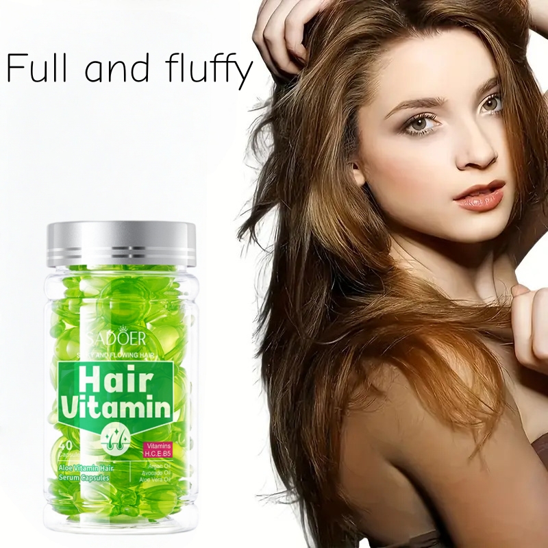 Hair Care With Aloe Vera - 40 Adet Aloe Vera Vitaminli Saç