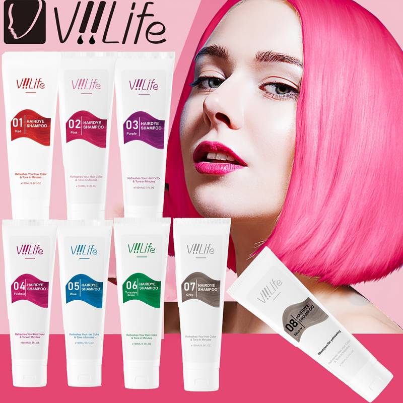 Purple Toning Shampoo - Unisex Saç Boyası Kalıcı Şekillendirici Saç