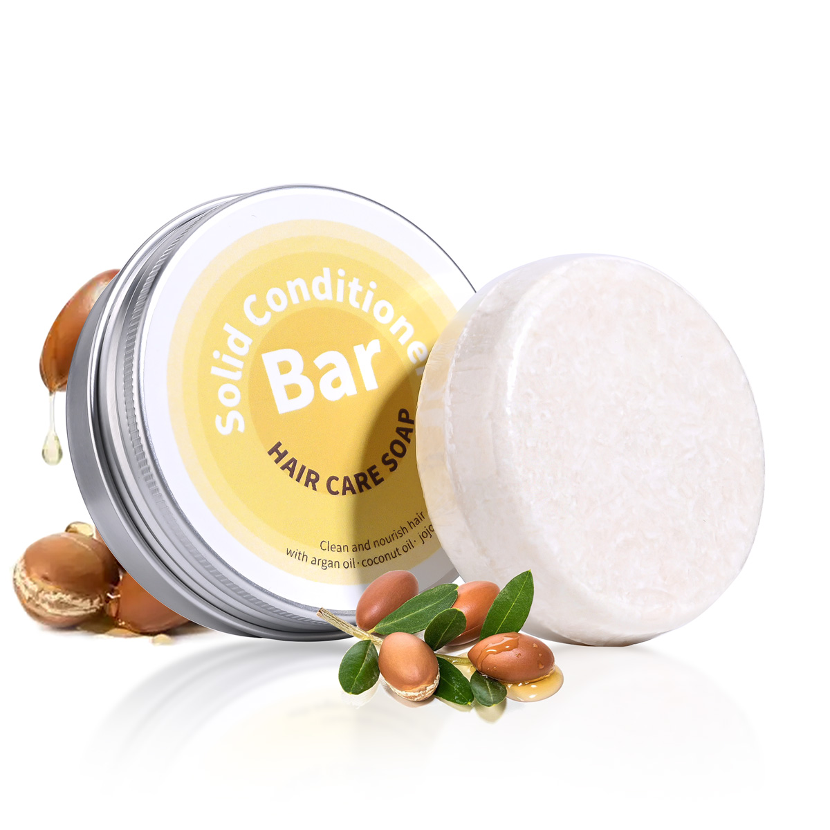 Hair Care Salon - Bitkisel Uçucu Yağlı Saç Kremi Sabunu,