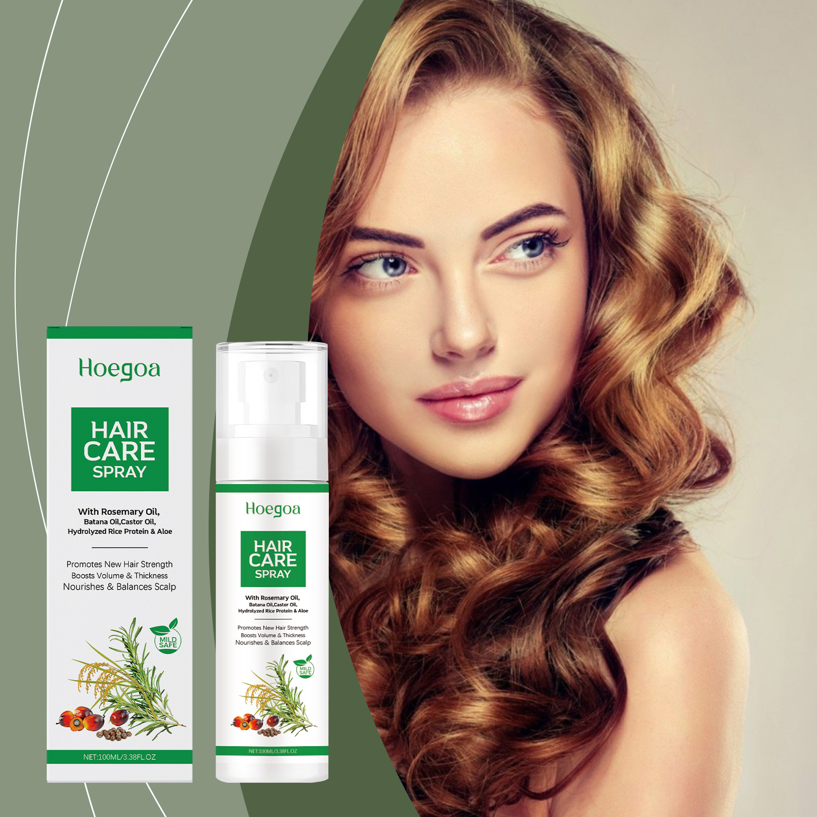 Hair Care Natural Products - Hoegoa Saç Derisi Bakım Esansı Spreyi