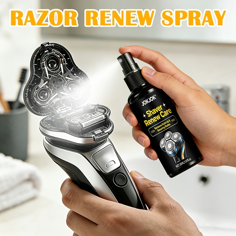 Hair Care Essence Oil Spray - Elektrikli Tıraş Makinesi Yenileyici Bakım Spreyi