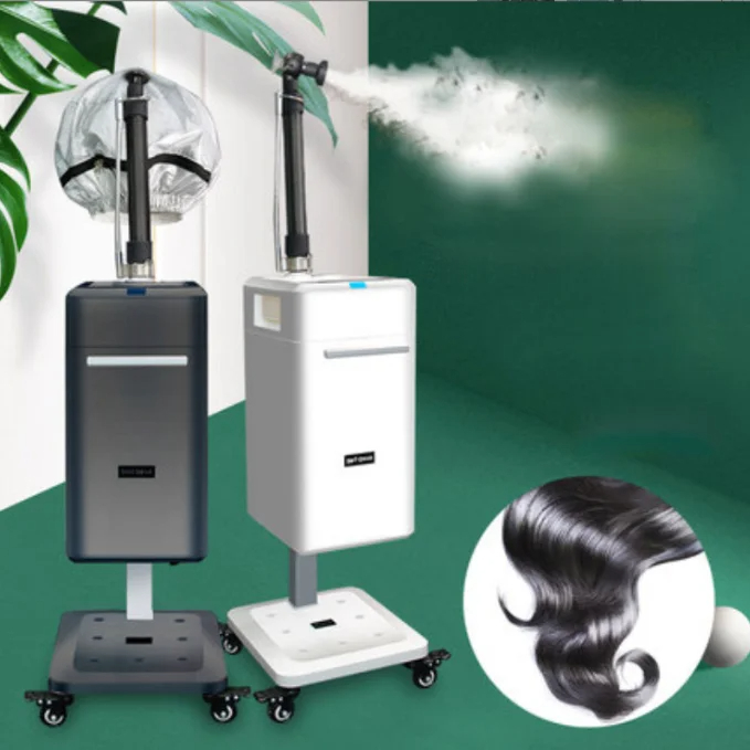 Hair Care Salon - Profesyonel Buharlı Perma Makinesi, Başlıklı Saç