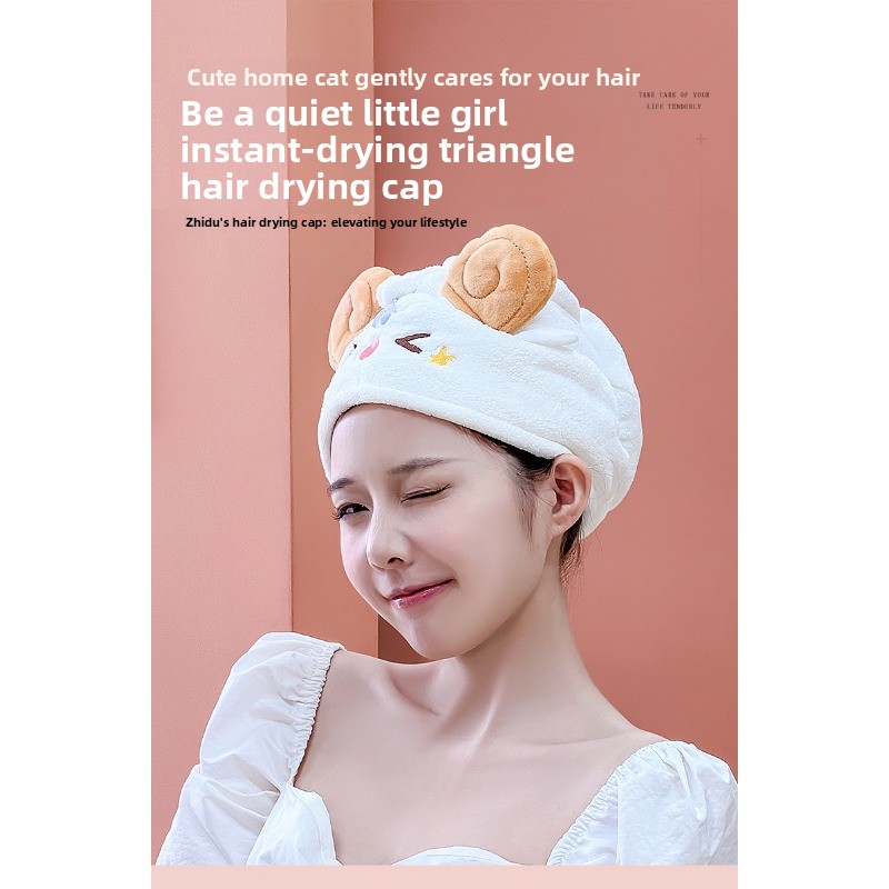 Sevimli Kawaii Koyun Kuru Saç  - Hair Turban Towel incelemesi ve fiyatı