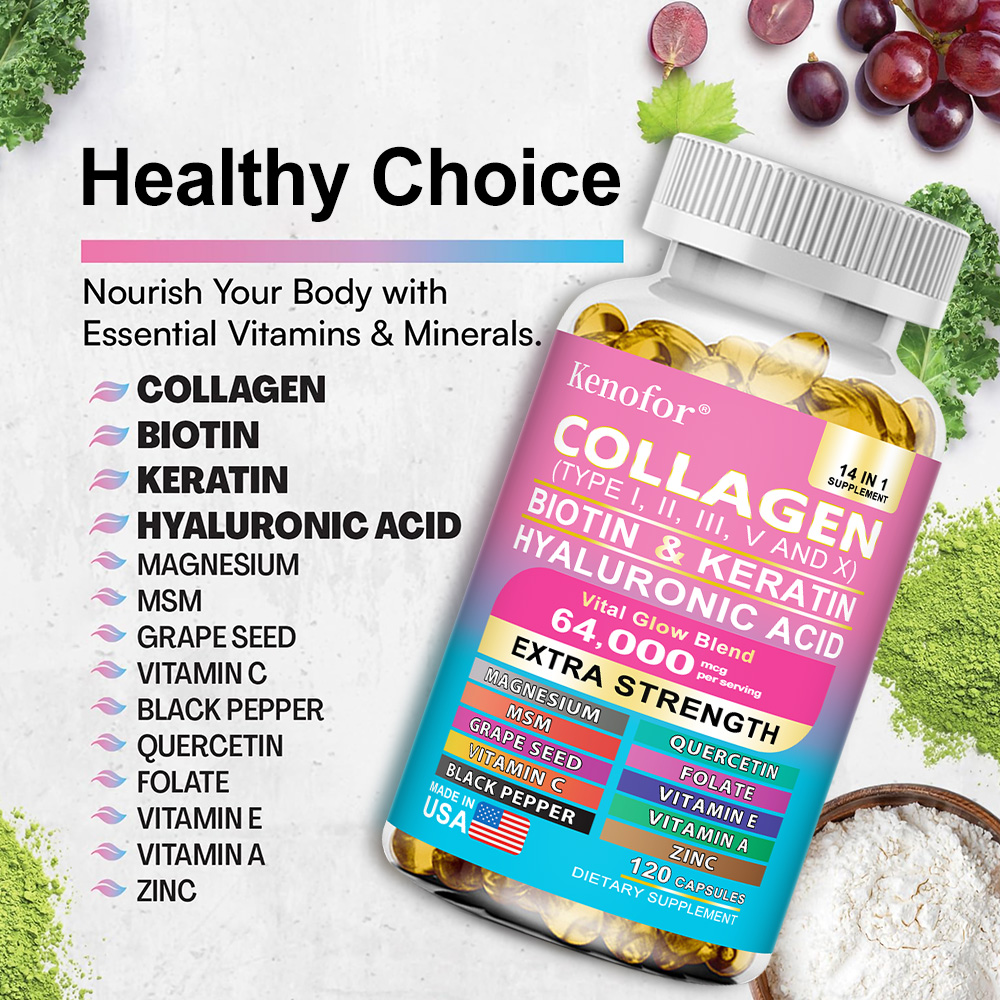 Karmaşık Kollajen Kapsülleri,  - Hair Care Vitamin incelemesi ve fiyatı
