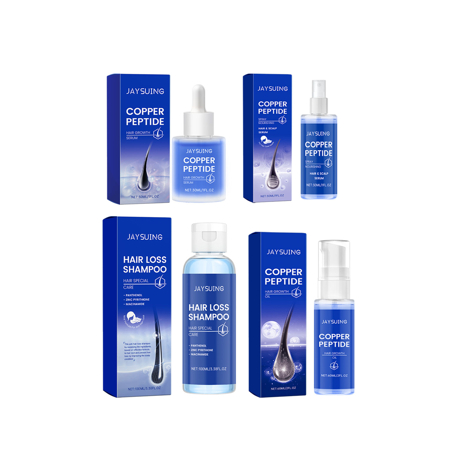 Bakır Peptit Şampuan Saç Büyüm - Hair Care Essence Oil Spray incelemesi ve fiyatı