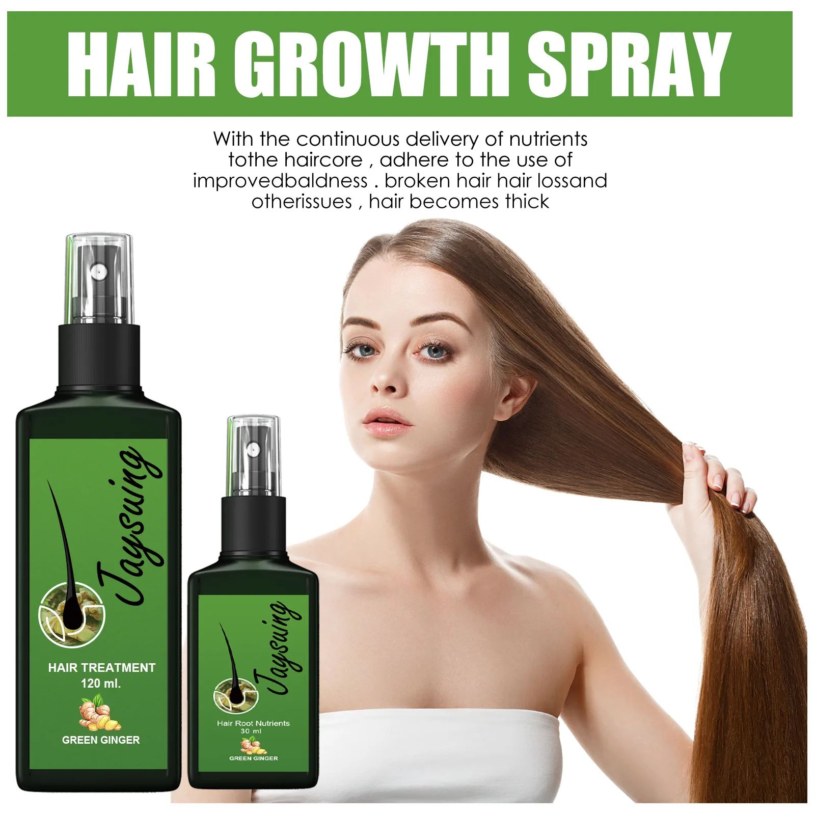 Saç Büyüme Spreyi Zencefil Mas - Hair Care Natural Products incelemesi ve fiyatı