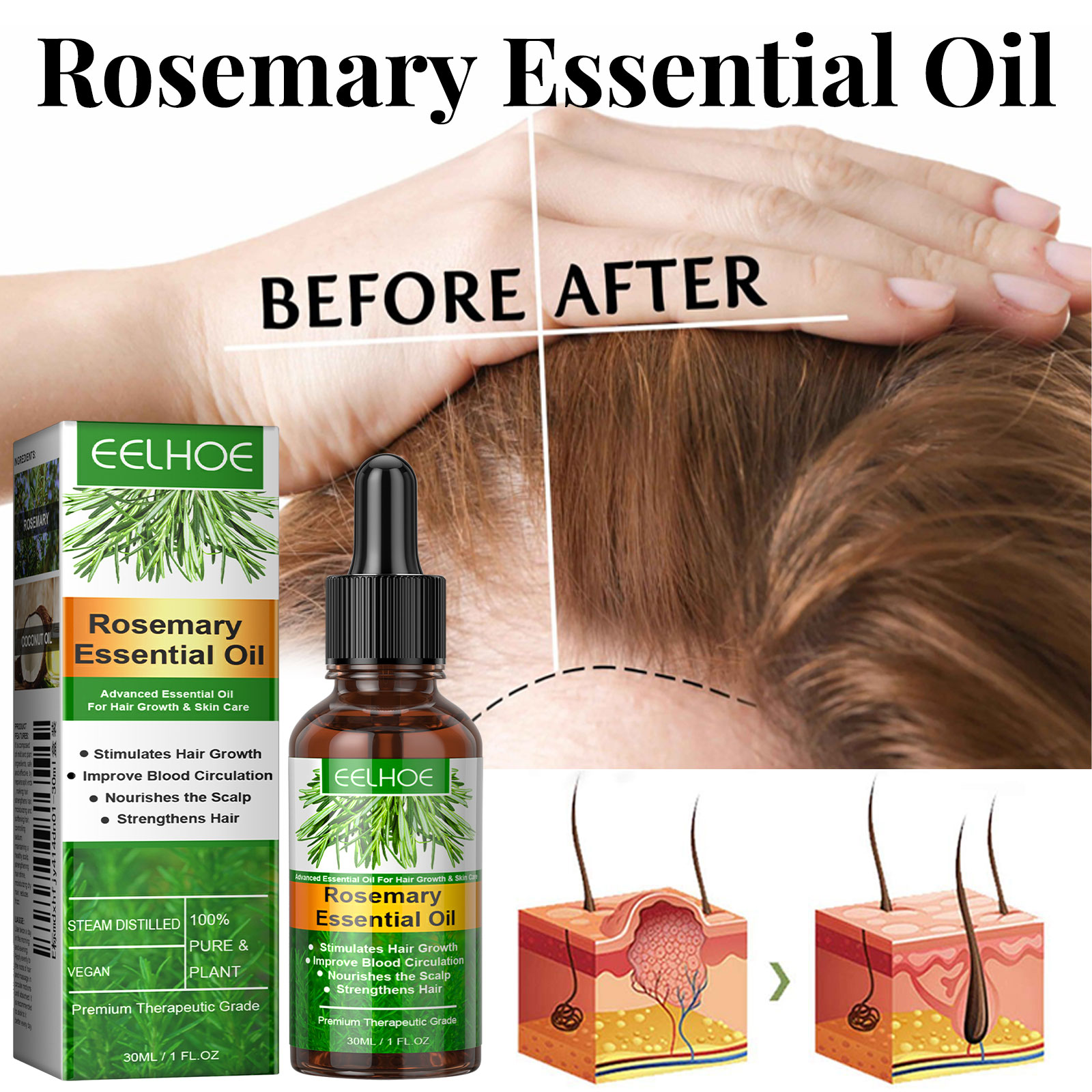 Saç Büyüme Serumu Hızlı Büyüye - Hair Care Essence Oil Spray incelemesi ve fiyatı