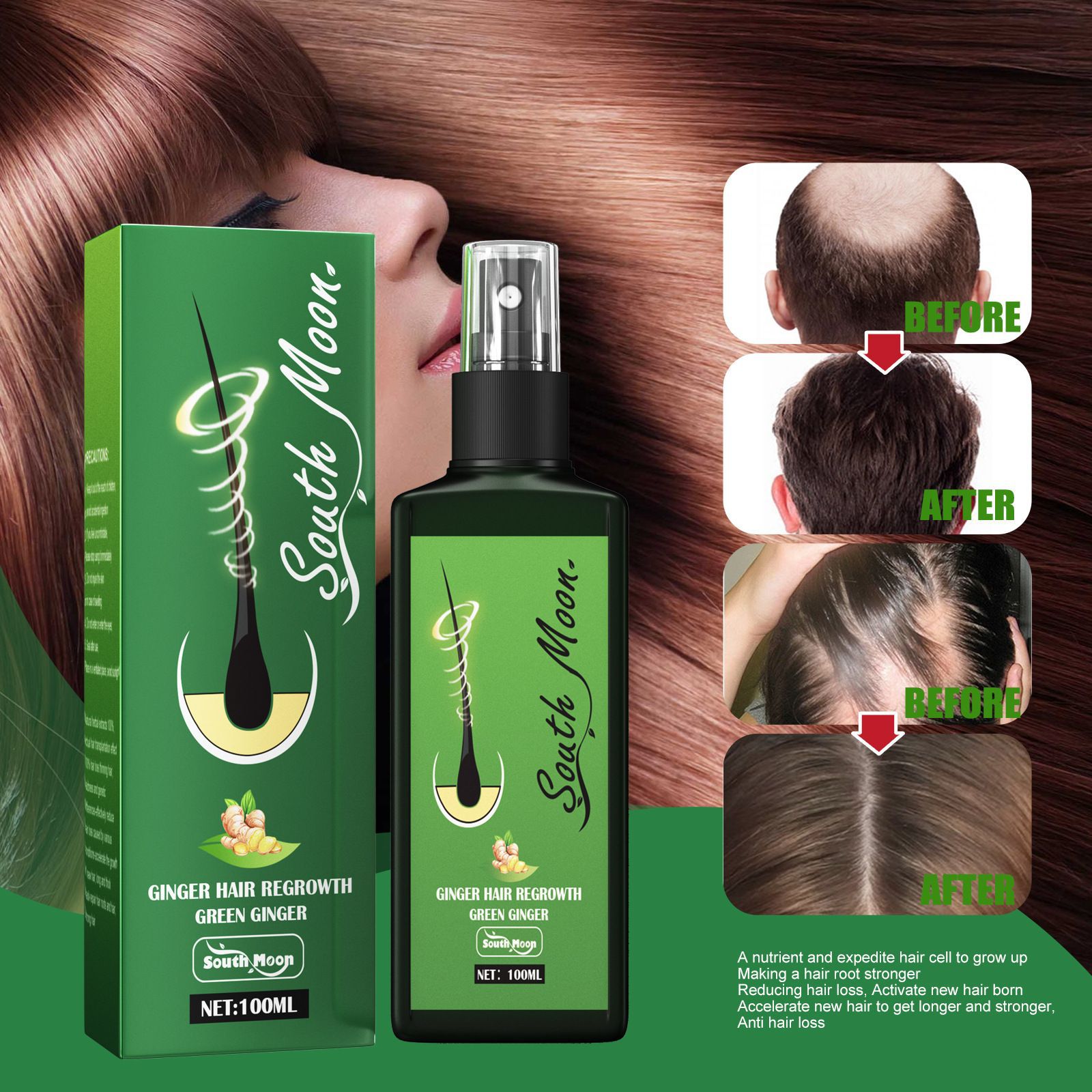 South Moon Zencefil Saç Uzatma - Hair Care Natural Products incelemesi ve fiyatı
