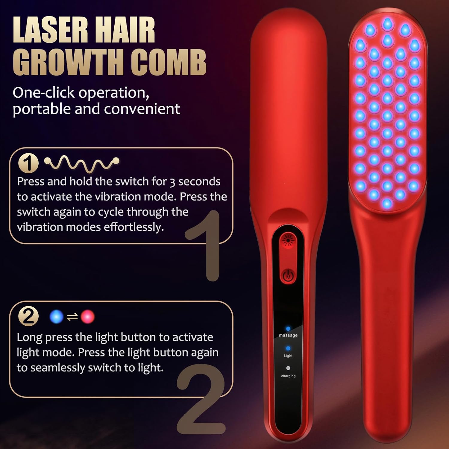 Lazer Saç Çıkarma Tarağı, Kırm - Hair Care Basic incelemesi ve fiyatı