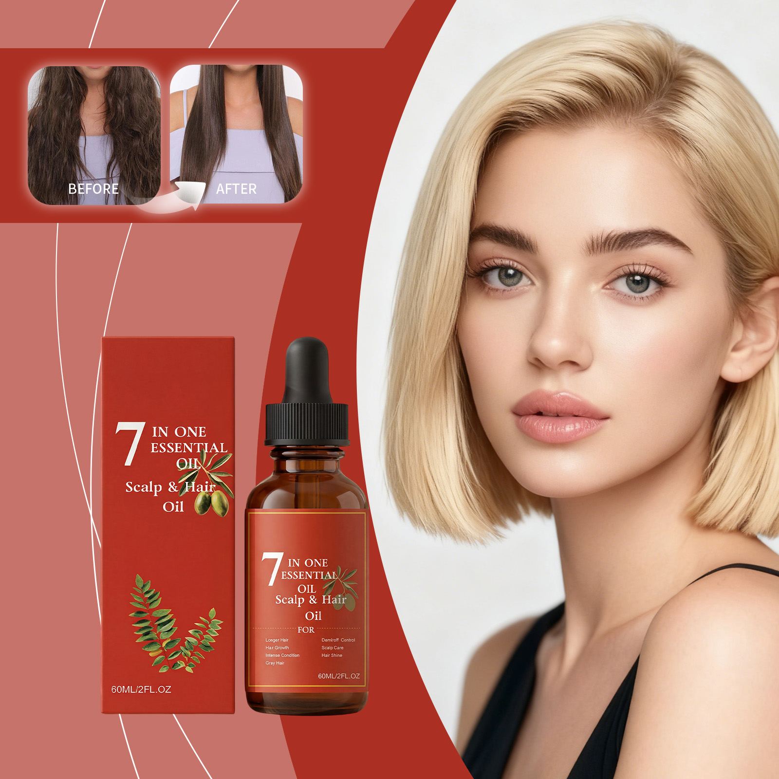 7'si 1 Arada Saç Bakım Yağı 60 - Hair Care Olive Oil incelemesi ve fiyatı