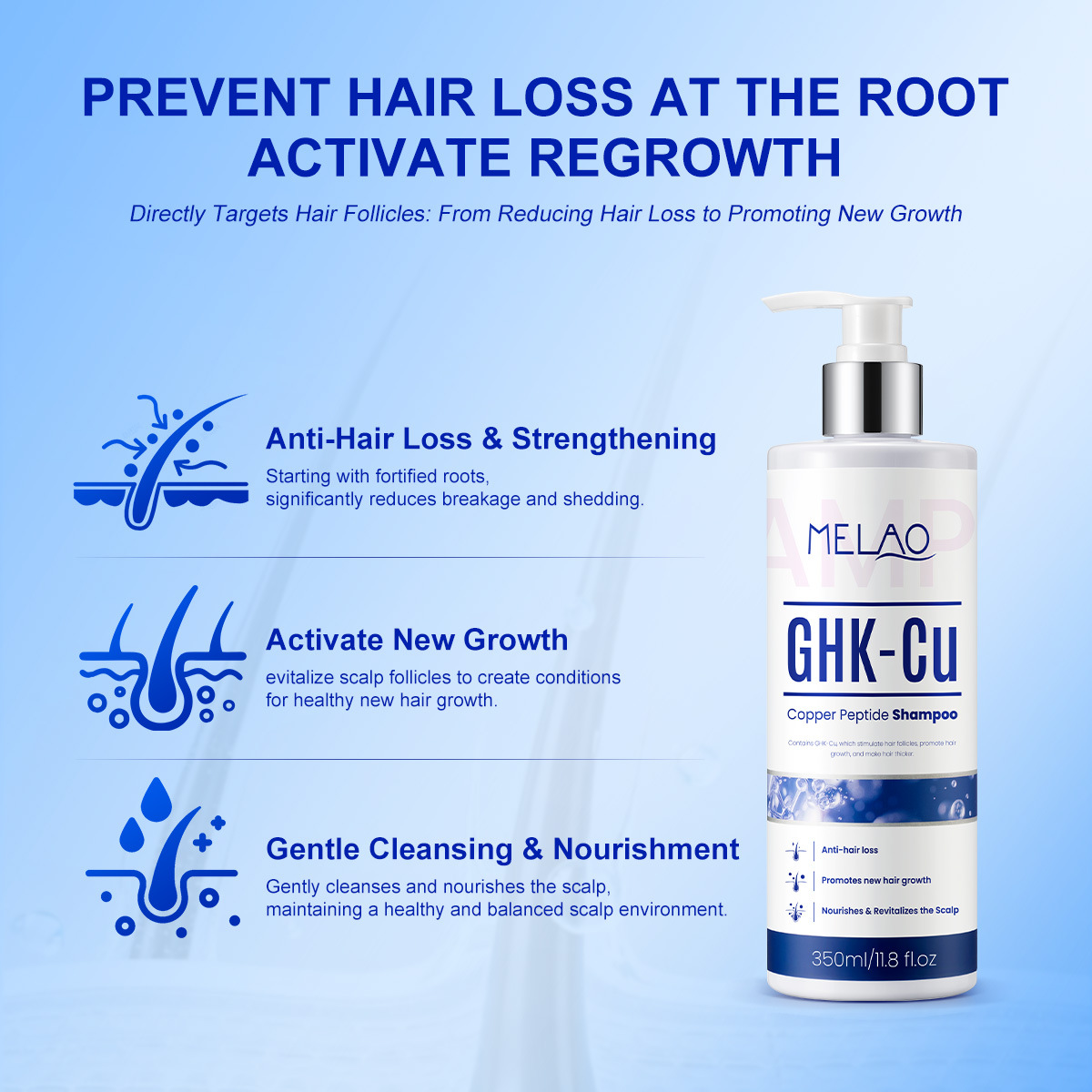 350ml GHK-Cu Bakır Peptid Saç  - Hair Care Basic incelemesi ve fiyatı