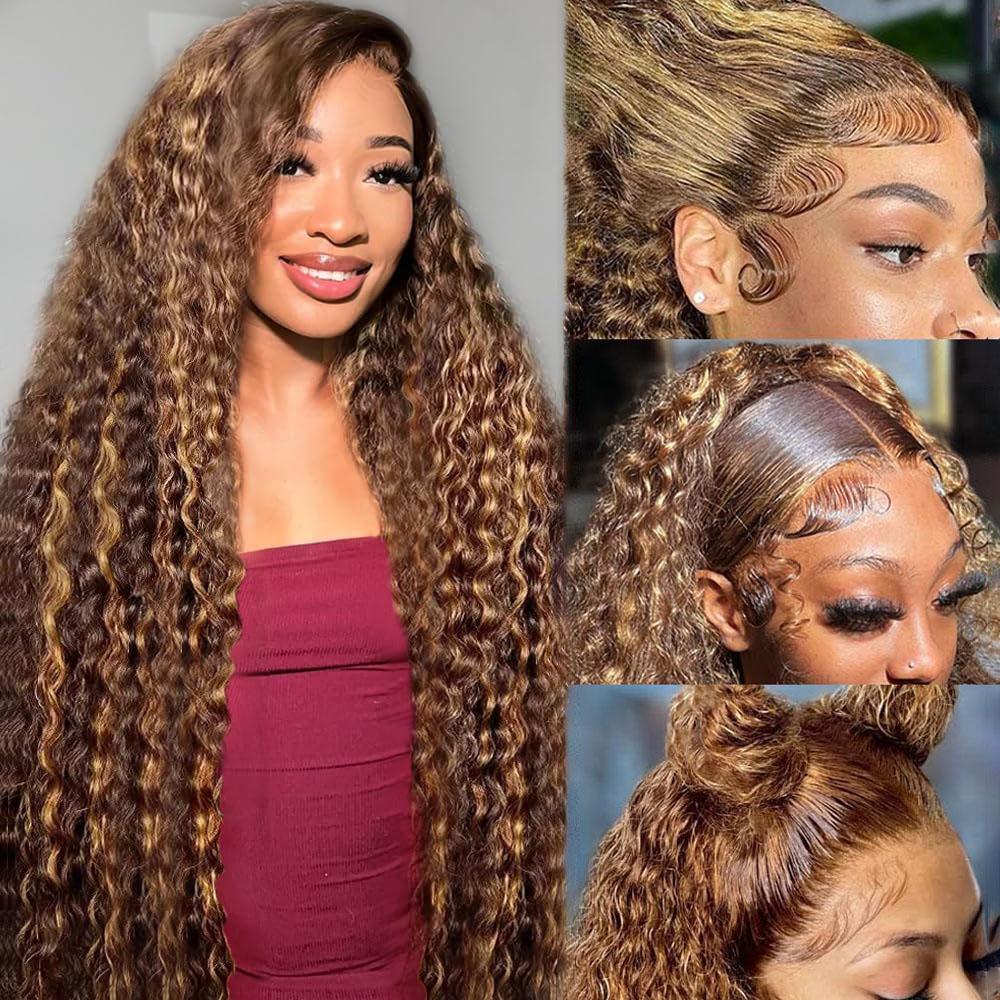 36 İnç Derin Dalgalı P4/27 Röf - Lace Front Wig incelemesi ve fiyatı