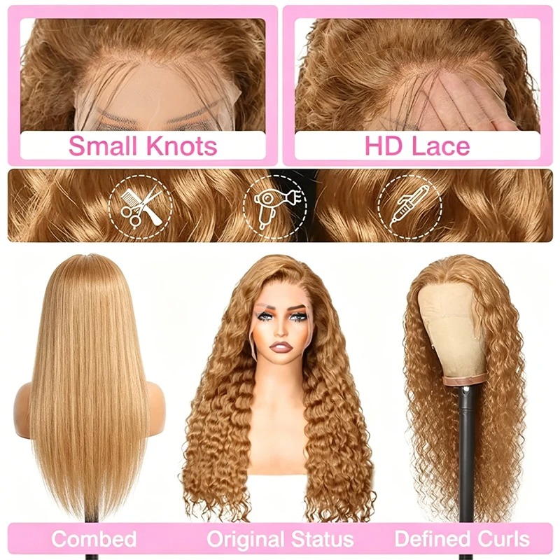 34 38 inç Bal Sarısı Peruk Ger - Lace Front Wig incelemesi ve fiyatı
