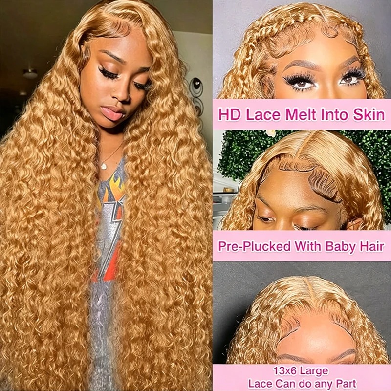 34 38 inç Bal Sarısı Peruk Ger - Lace Front Wig incelemesi ve fiyatı