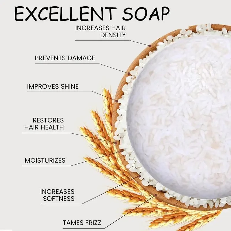Organik Pirinç Şampuan Sabunu  - Hair Care Basic incelemesi ve fiyatı