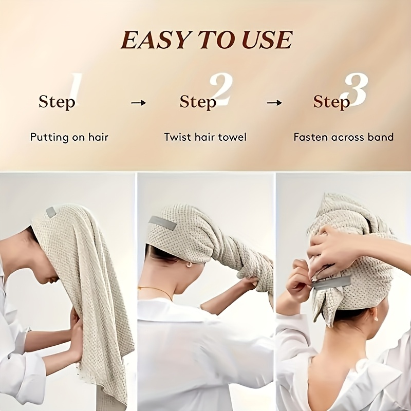 Kadınlar için Hızlı Kuruyan Sa - Hair Turban Towel incelemesi ve fiyatı