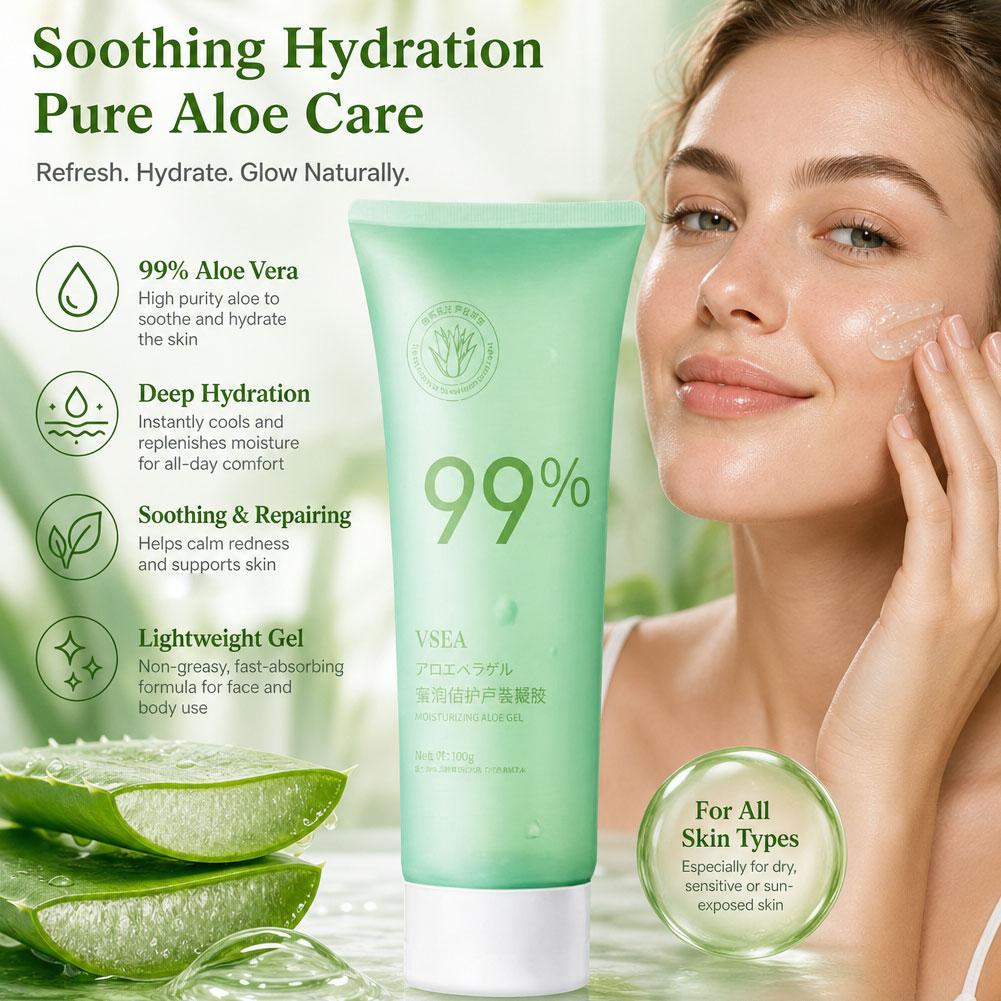 1/3/5 Adet Aloe Vera Jeli %99  - Hair Care With Aloe Vera incelemesi ve fiyatı