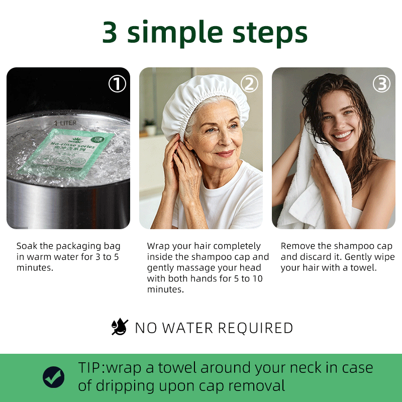 Tek Kullanımlık Susuz Şampuan  - Hair Care With Aloe Vera incelemesi ve fiyatı