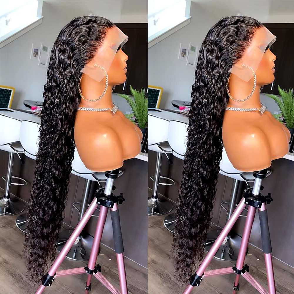 42 İnç Brezilya Bakire İnsan S - Lace Front Wig incelemesi ve fiyatı
